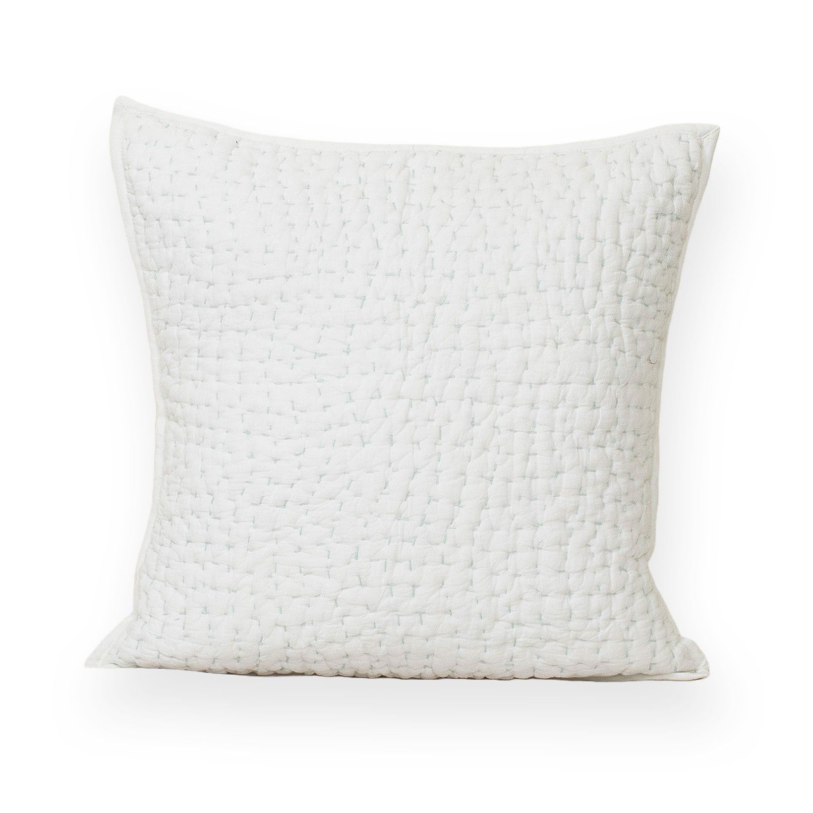 Premium Quality Kantha Quilted Cushion Cover For Sofa